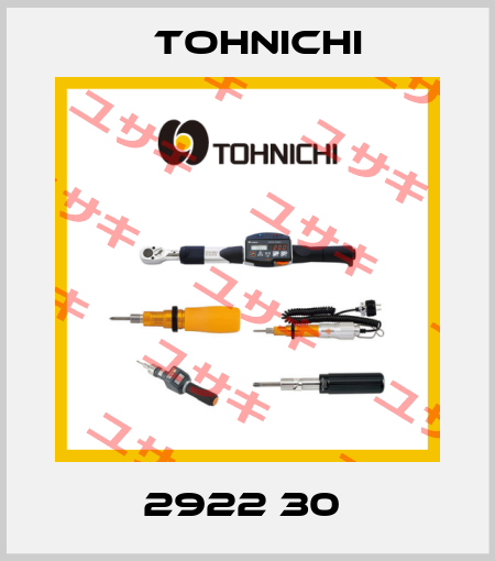 2922 30  Tohnichi