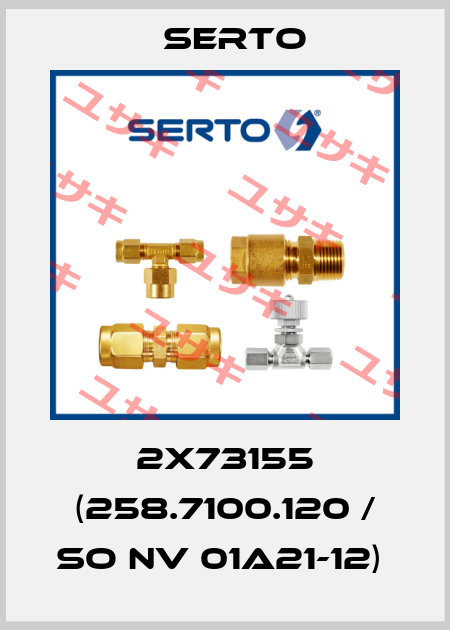 2X73155 (258.7100.120 / SO NV 01A21-12)  Serto