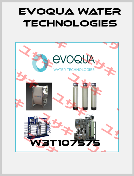 W3T107575  Evoqua Water Technologies