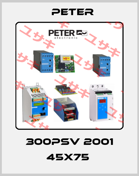 300PSV 2001 45X75  Peter