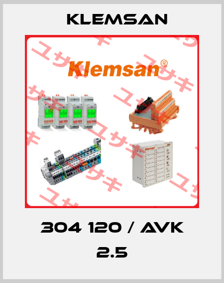 304 120 / AVK 2.5 Klemsan