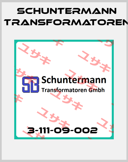 3-111-09-002  Schuntermann Transformatoren