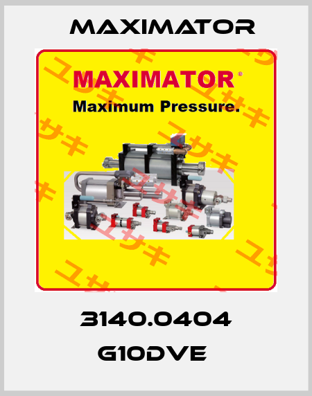 3140.0404 G10DVE  Maximator