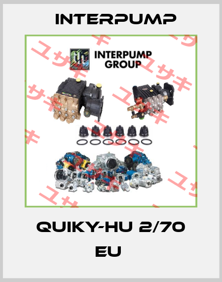 QUIKY-HU 2/70 EU  Interpump