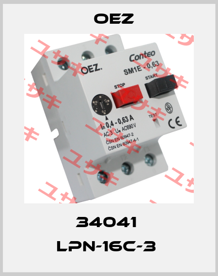 34041  LPN-16C-3  OEZ