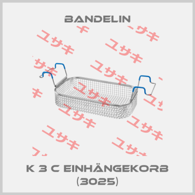 K 3 C Einhängekorb (3025) Bandelin
