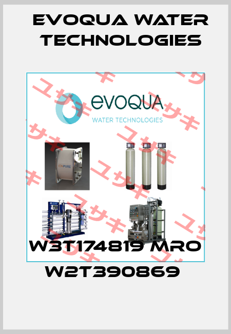 W3T174819 MRO W2T390869  Evoqua Water Technologies