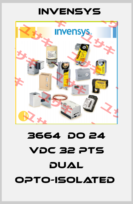 3664  DO 24 VDC 32 PTS DUAL OPTO-ISOLATED  Invensys