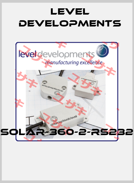 Solar-360-2-RS232  Level Developments