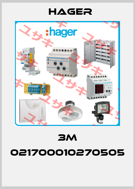 3M 021700010270505  Hager