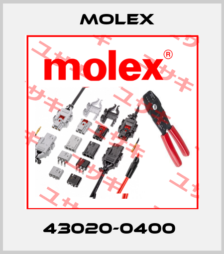 43020-0400  Molex