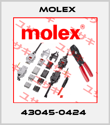 43045-0424  Molex