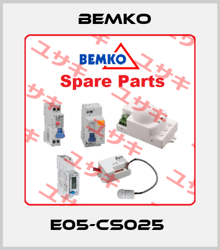 E05-CS025  Bemko