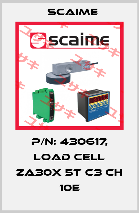 P/N: 430617, Load cell ZA30X 5t C3 CH 10e Scaime