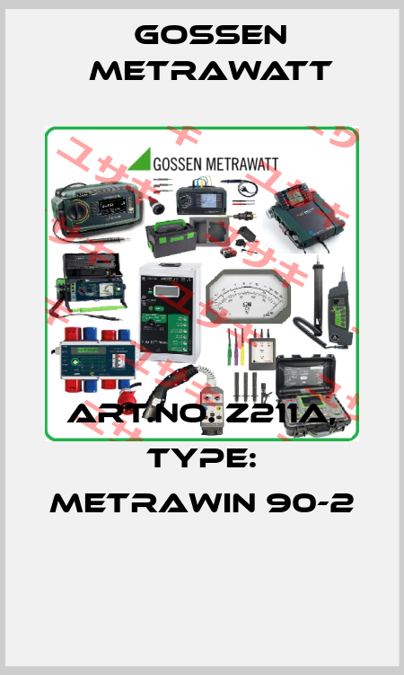 Art.No. Z211A, Type: METRAwin 90-2  Gossen Metrawatt