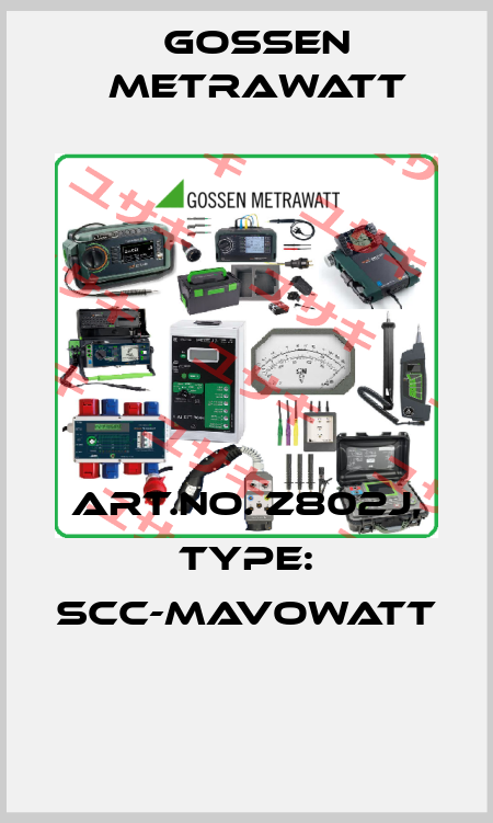 Art.No. Z802J, Type: SCC-MAVOWATT  Gossen Metrawatt
