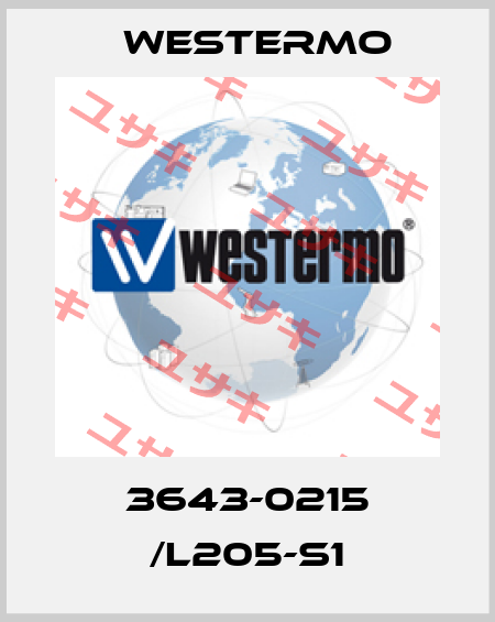 3643-0215 /L205-S1 Westermo