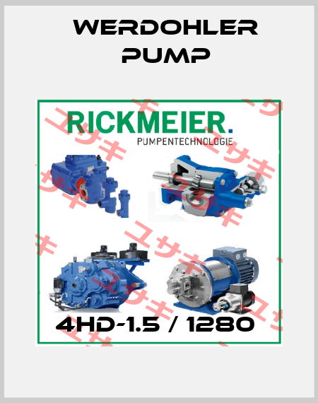 4HD-1.5 / 1280  Werdohler Pump