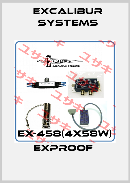 EX-458(4X58W) Exproof  Excalibur Systems