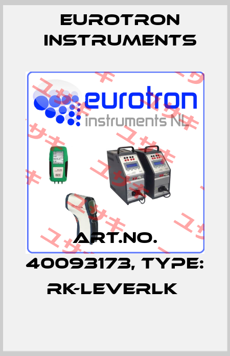 Art.No. 40093173, Type: RK-LeverLK  Eurotron Instruments