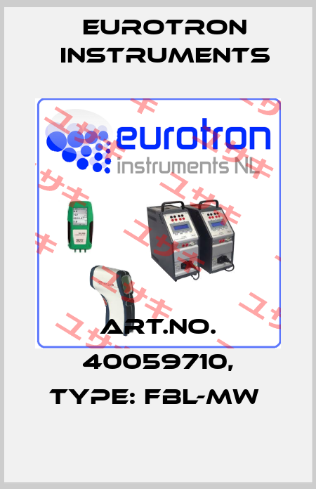Art.No. 40059710, Type: FBL-MW  Eurotron Instruments