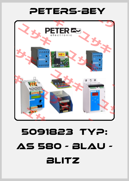 5091823  TYP: AS 580 - BLAU - BLITZ  Peters-Bey
