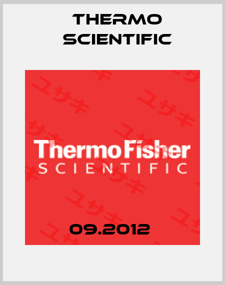 09.2012  Thermo Scientific