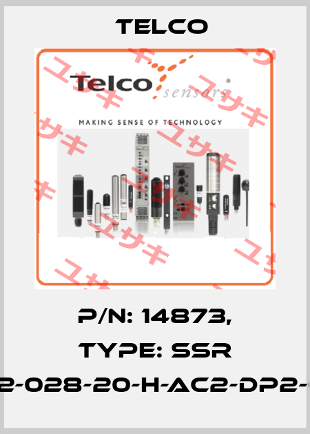 p/n: 14873, Type: SSR 02-062-028-20-H-AC2-DP2-0.5-J12 Telco