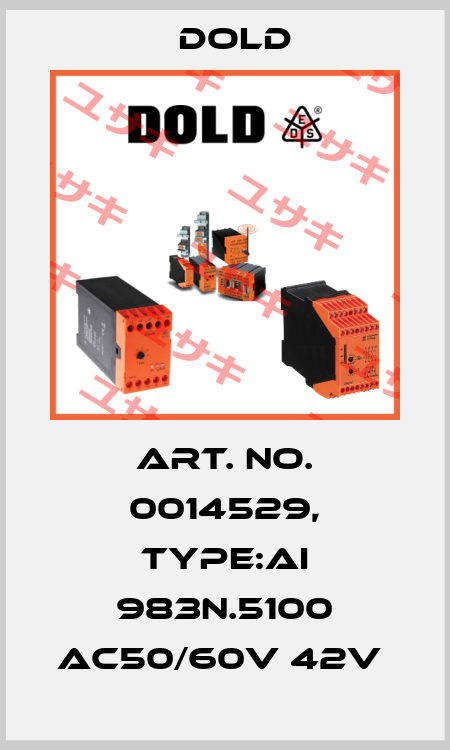 Art. No. 0014529, Type:AI 983N.5100 AC50/60V 42V  Dold