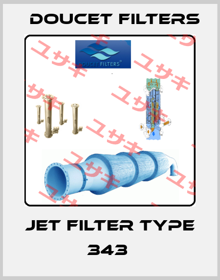 Jet Filter type 343  Doucet Filters
