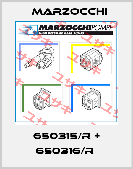 650315/R + 650316/R  Marzocchi