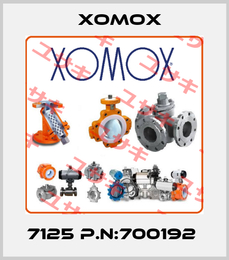 7125 P.N:700192  Xomox