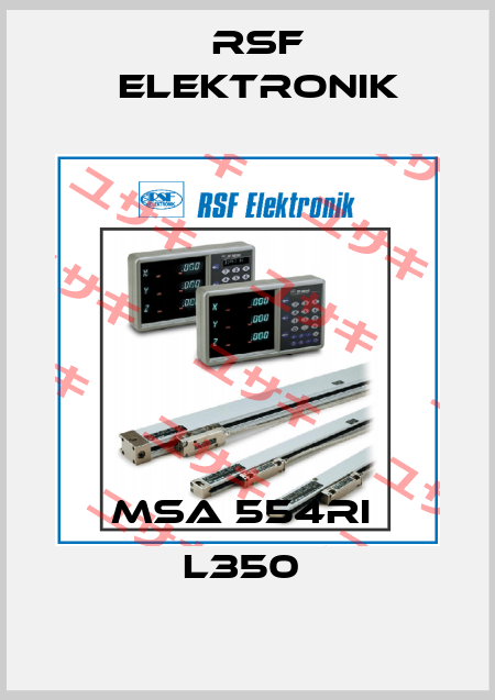 MSA 554ri  l350  Rsf Elektronik