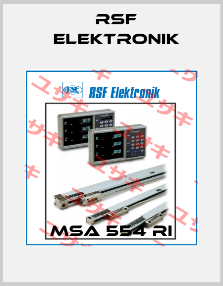 MSA 554 RI Rsf Elektronik