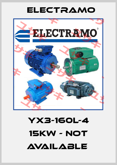 YX3-160L-4 15KW - not available  Electramo