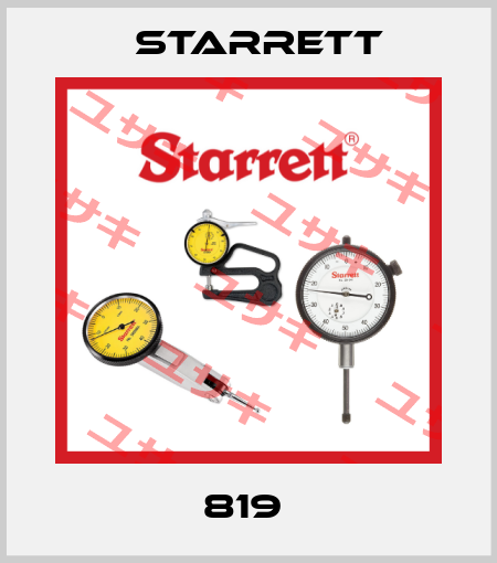 819  Starrett