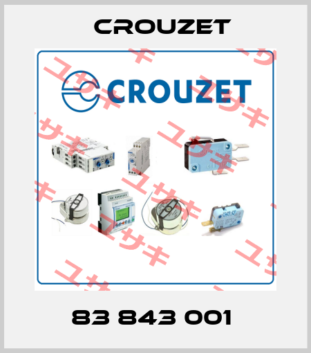 83 843 001  Crouzet
