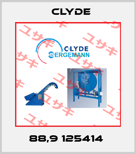 88,9 125414  Clyde Bergemann