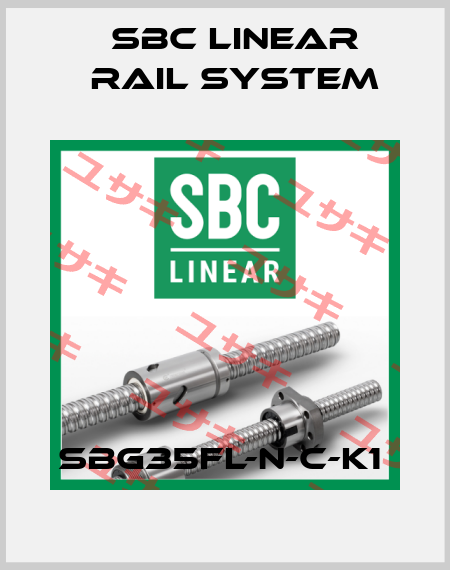 SBG35FL-N-C-K1  SBC Linear Rail System