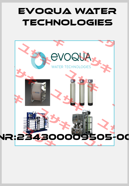 SNR:234300009505-000  Evoqua Water Technologies