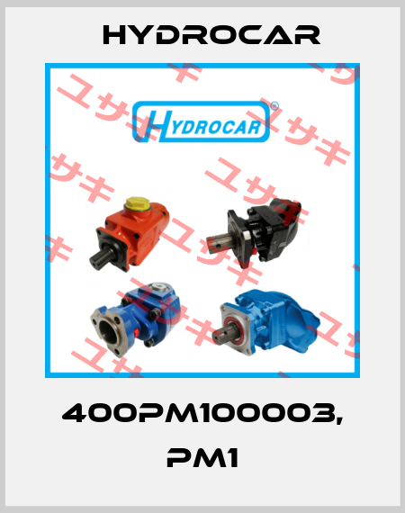 400PM100003, PM1 Hydrocar