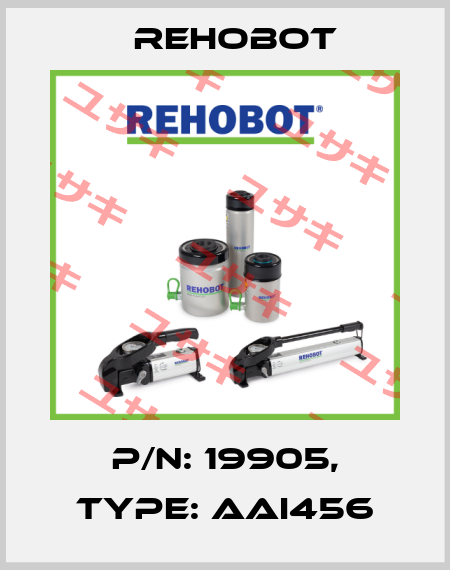 p/n: 19905, Type: AAI456 Rehobot