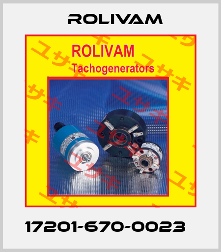 17201-670-0023   Rolivam