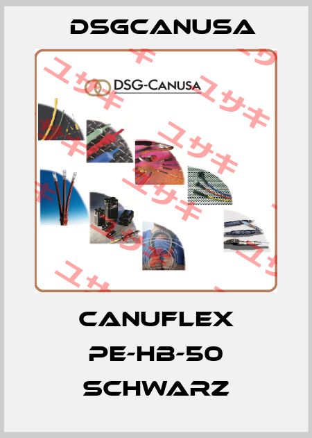 CANUFLEX PE-HB-50 schwarz Dsgcanusa