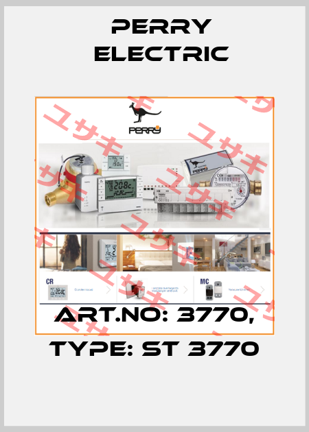 Art.No: 3770, Type: ST 3770 Perry Electric