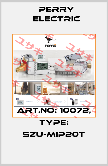 Art.No: 10072, Type: SZU-MIP20T Perry Electric