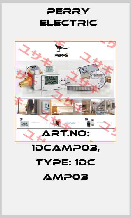 Art.No: 1DCAMP03, Type: 1DC AMP03 Perry Electric