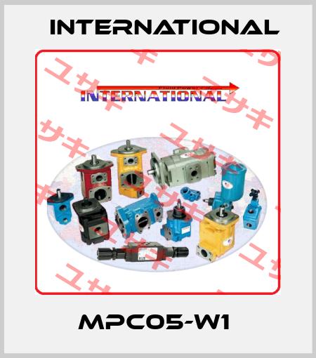 MPC05-W1  INTERNATIONAL