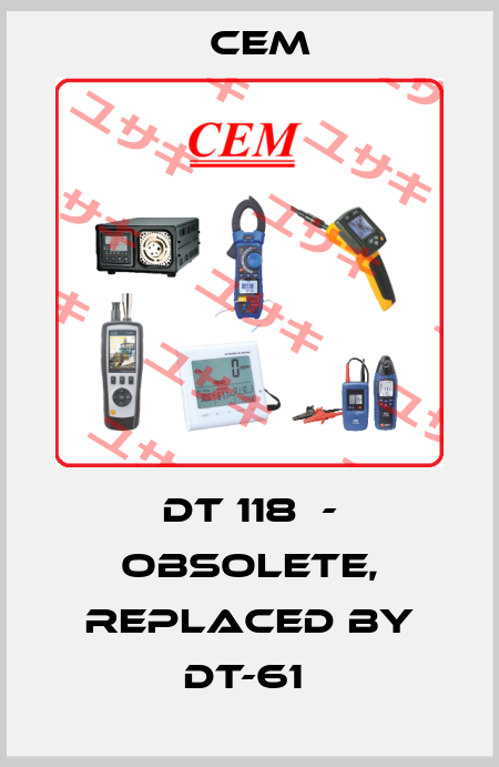 DT 118  - obsolete, replaced by DT-61  Cem