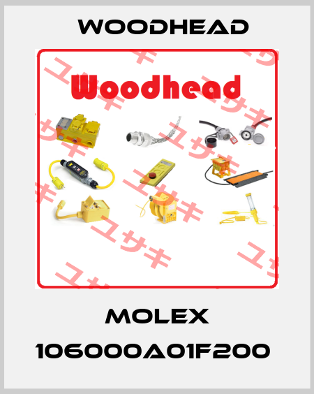 Molex 106000A01F200  Woodhead